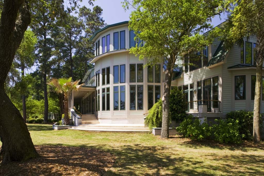 Bohicket Residence rear exterior